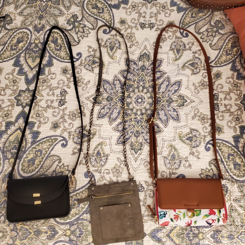 3 crossbody bags
